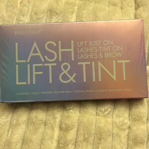 Lash lift and tint